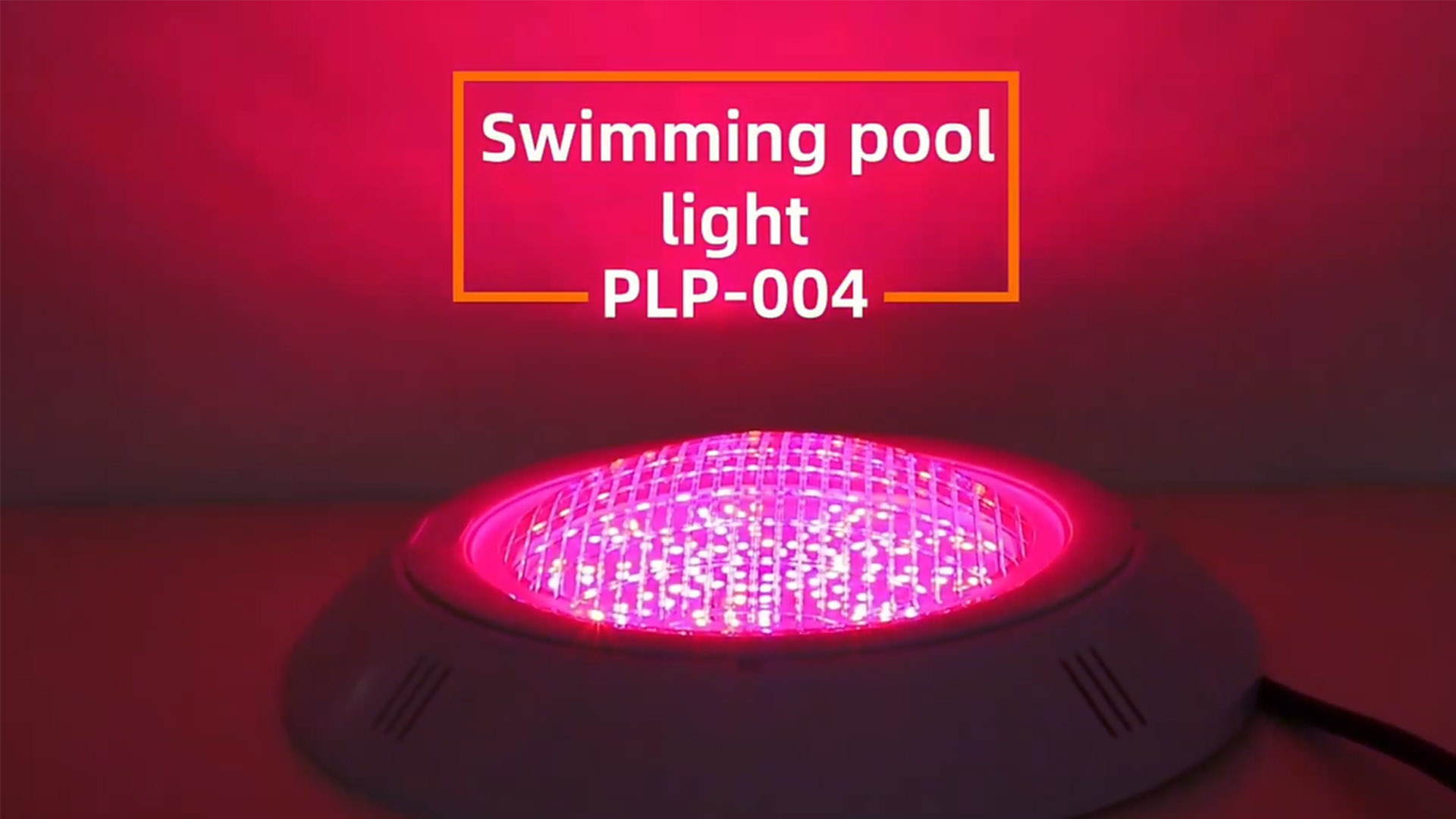 Estructura de luz subacuática de piscina led