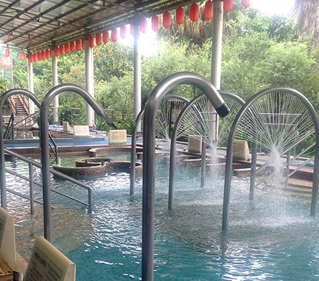 proyecto de piscina spa para hotel vacacional

